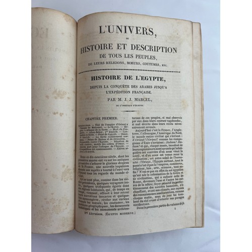 8 - L’UNIVERS PITTORESQUE EGYPT, HISTOIRE ET DESCRIPTION DE TOUS LES PEUPLES, JOSEPH MARIE JOUANNIN ET M... 