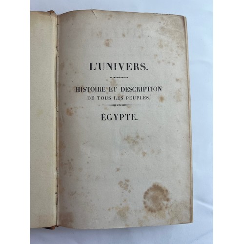 8 - L’UNIVERS PITTORESQUE EGYPT, HISTOIRE ET DESCRIPTION DE TOUS LES PEUPLES, JOSEPH MARIE JOUANNIN ET M... 