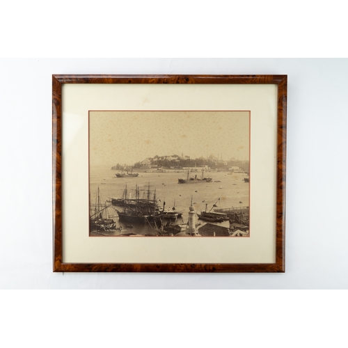 220 - TWO BLACK AND WHITE ISTANBUL PHOTOS
An Istanbul Topkapi palace picture from Karakoy, Framed by Miche... 