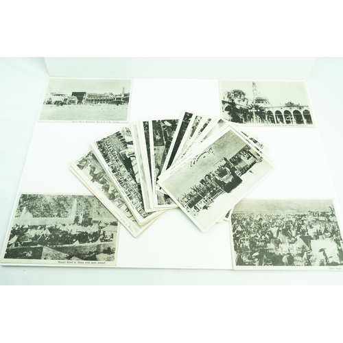 172 - 25 postcards of Kaaba and holy visitings placaes of hajj, include Arafat, muna, madina munawwara, su... 