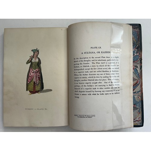 17 - COSTUMES TURKEY, PICTURESQUE REPRESENTATIONS OF THE DRESS & MANNERS OF THE TURKS, JOHN MURRAY, LONDO... 