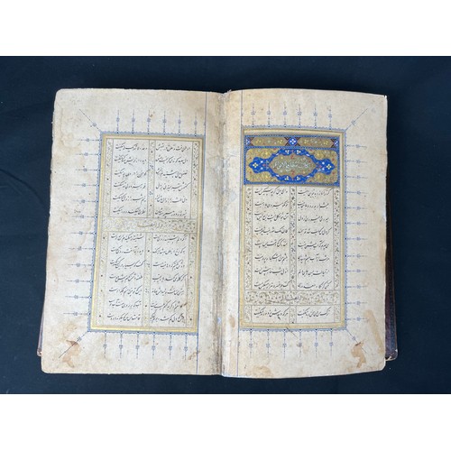 23 - A PERSIAN DIWAN, MATLA'AL ANWAR, AMIR KHUSRAW DAHLAWI (725AH / AD1324), COPIED BY AHMAD, SAFAVID IRA... 