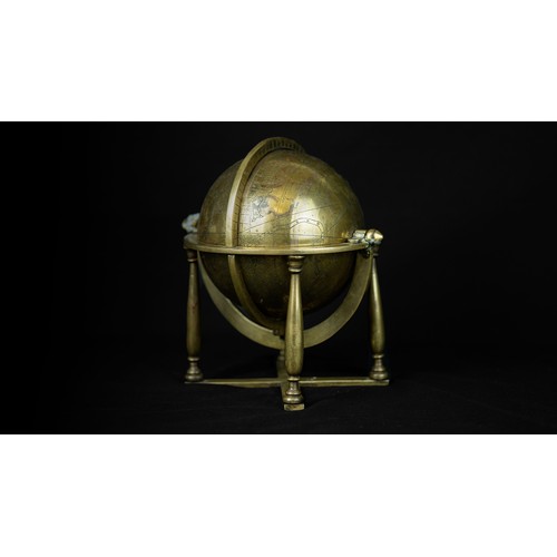 106 - AN INDO-PERSIAN CELESTIAL GLOBE, SIGNED “NASIR AL-DIN TUSI”, DATED AH 1205/1790 AD

Of typical spher... 