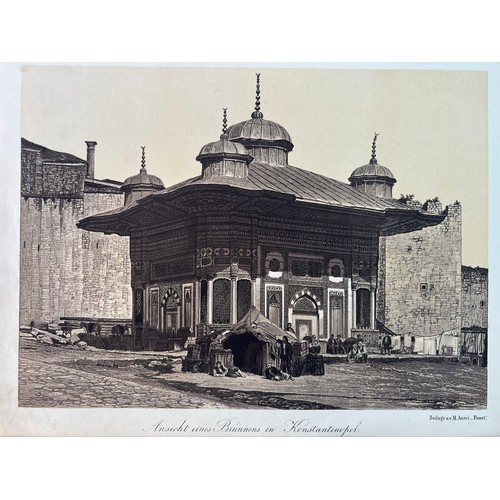 40 - VIEW OF 
A FOUNTAIN IN CONSTANTINOPLE, AFTER JAMES ROBERTSON (1813 MIDDLESEX, 1888 YOKOHAMA), C 1856... 