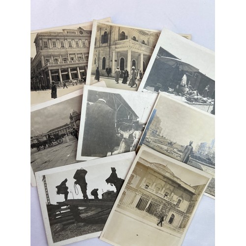 73 - A GROUP 
OF OLD PHOTOS
Black Horse Square, Lisbon 
Eight photographs, 10.7 x 8.1 cm (each)