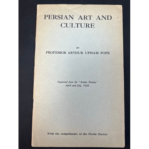 79 - PERSIAN
 ART AND CULTURE BY PROFESSOR ARTHUR UPHAM POPE
Advisory Curator, Muhammadan Art, Art Instit... 