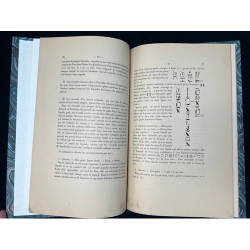 92 - FOUILLES 
À GAMHOUD ‘EXCAVATIONS AT GAMHOUD’, BY AHMED BEY KAMAL, A SIGNED COPY, CAIRO, 1908
Book in... 