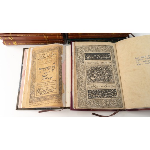 94 - A SET OF TEN PRINTED BOOKS, 19TH CENTURY
Includes; KALA PANI: TAWARIKH’I AJIB (WONDERFUL STORIES), M... 