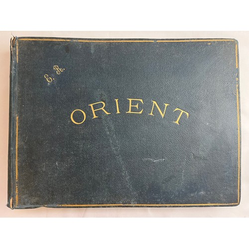 99 - ORIENT:
ALBUM OF 74 PHOTOGRAPHS OF TURKEY (CONSTANTINOPLE), SYRIA AND PALESTINE, LATE 19TH CENTURY
T... 