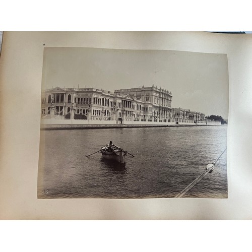 99 - ORIENT:
ALBUM OF 74 PHOTOGRAPHS OF TURKEY (CONSTANTINOPLE), SYRIA AND PALESTINE, LATE 19TH CENTURY
T... 