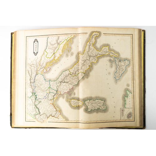 102 - LIZAR’S 
EDINBURGH GEOGRAPHICAL GENERAL ATLAS: CONTAINING MAPS OF EVERY EMPIRE, STATE AND KINGDOM; W... 