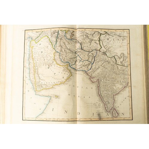 102 - LIZAR’S 
EDINBURGH GEOGRAPHICAL GENERAL ATLAS: CONTAINING MAPS OF EVERY EMPIRE, STATE AND KINGDOM; W... 