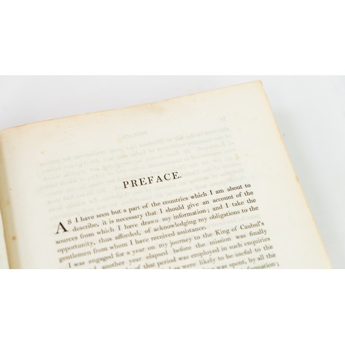 104 - AN ACCOUNT 
OF THE KINGDOM OF CAUBUL, AND ITS DEPENDENCIES IN PERSIA, TARTARY AND INDIA, COMPRISING ... 