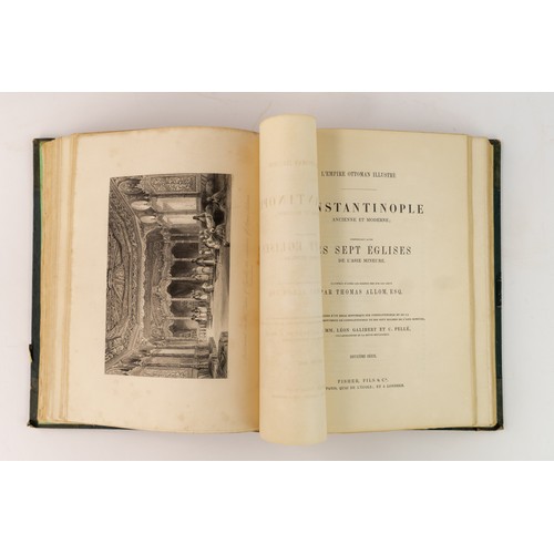 106 - L’EMPIRE
 OTTOMAN ILLUSTRÉ, CONSTANTINOPLE, ANCIENNE ET MODERNE, LES SEPT EGLISES DE L’ASIE MINEURE,... 