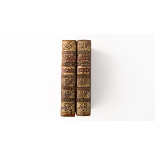 139 - ANECDOTES 
OU HISTOIRE SECRETTE DE LA MAISON OTTOMANE, FOUR VOLUMES, 
Madeleine-Angelique of Gomez, ... 