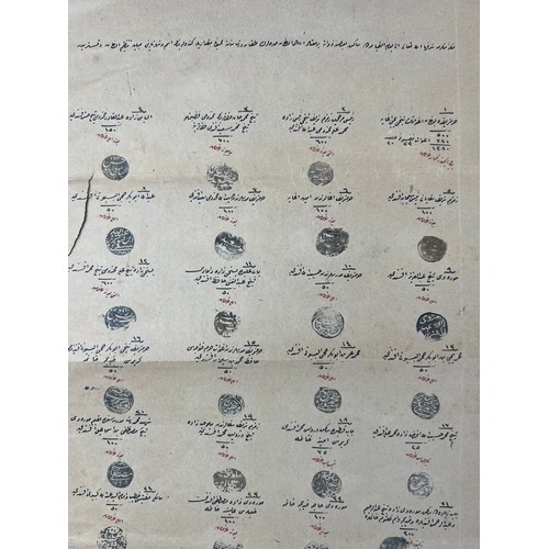 50 - A COLLECTION OF SEALS, OTTOMAN TURKEY, 19TH CENTURY

Ottoman Turkish manuscript on paper, featuring ... 