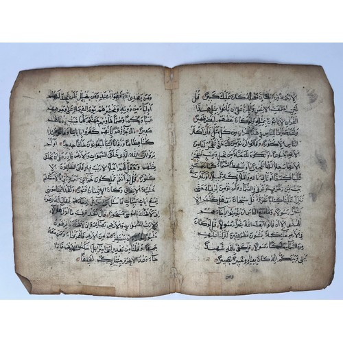 51 - A BIFOLIO FROM AN OTTOMAN QURAN, OTTOMAN TURKEY, 19TH CENTURY 

Arabic manuscript on paper, 15ll. of... 