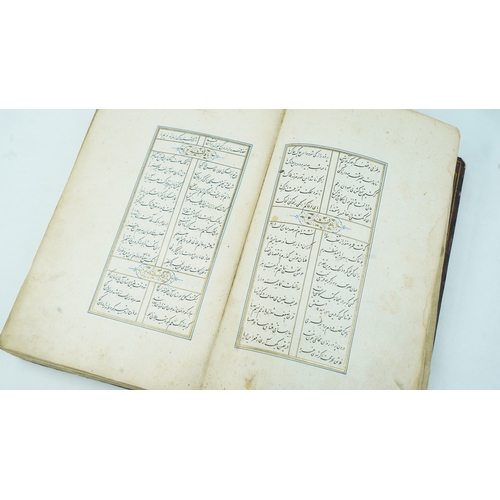 25 - AMIR KHUSRAW DAHLAWI DIWAN (PATIALI1253-DELHI 1325)
SHIRAZ, IRAN
COPIED BY JALAL AL-DIN MUHAMMAD
CIR... 