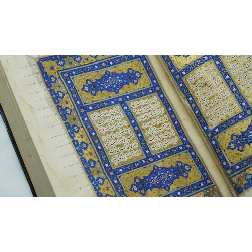 26 - A PERSIAN MANUSCRIPT, MATHNAWI JALAL AL-DIN MUHAMMAD RUMI(D.1273), 
COPIED BY MUHAMMAD IBN ABRAHAM A... 