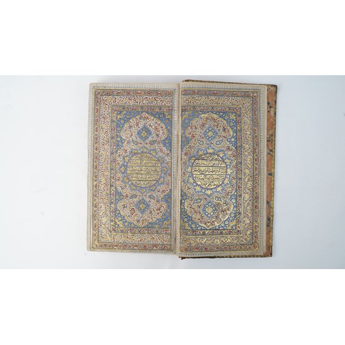 47 - AN INDIAN ROYAL QUR'AN, A CHARMING GIFT FROM A KING TO HIS PRINCE, FROM FARIDUN SHAH TO PRINCE SAYYI... 