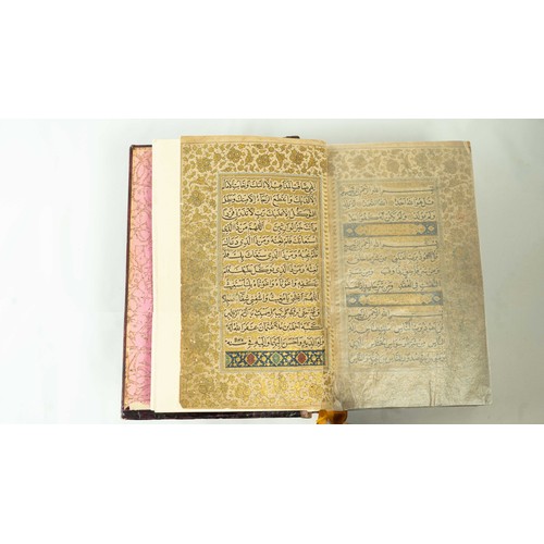 48 - EARLY 18TH CENTURY CHARMING INDIAN QUR’AN
HYDERABAD OR GOLCONDA,
MUGHAL INDIA
SIGNED AHMAD BIN MULLA... 