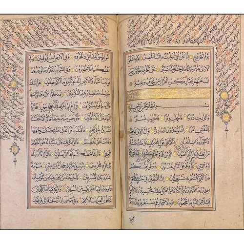 49 - A ROYAL MUGHAL QUR’AN, COPIED BY ABU AL-HASSAN IBN HAJ ABD AL-BAQI, DATED 25 SHABAN 1198AH/14 JULY 1... 