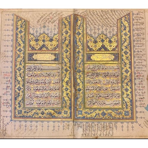 49 - A ROYAL MUGHAL QUR’AN, COPIED BY ABU AL-HASSAN IBN HAJ ABD AL-BAQI, DATED 25 SHABAN 1198AH/14 JULY 1... 