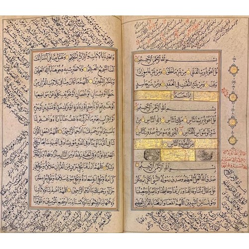 49 - A ROYAL MUGHAL QUR’AN, COPIED BY ABU AL-HASSAN IBN HAJ ABD AL-BAQI, DATED 25 SHABAN 1198AH/14 JULY 1... 