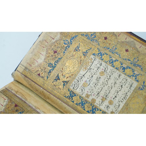 56 - A BEAUTIFUL OTTOMAN QUR’AN
18TH CENTURY, SIGNED ALI KAMALI, DATED 1208AH/1793AD   Arabic manuscript ... 