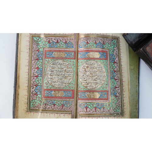 57 - AN OTTOMAN QUR'AN, COPIED BY CHEMISHKEZEKI, DATED SHAWWAL 1250/FEB 1835ADEARLY 19TH CENTURY, OTTOMAN... 