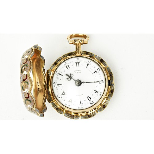 97 - A POCKET WATCH FOR OTTOMAN MARKET, 1813-1814, SIGNED AND NUMBERED EDWARD PRIOR, LONDON 40767   An 18... 