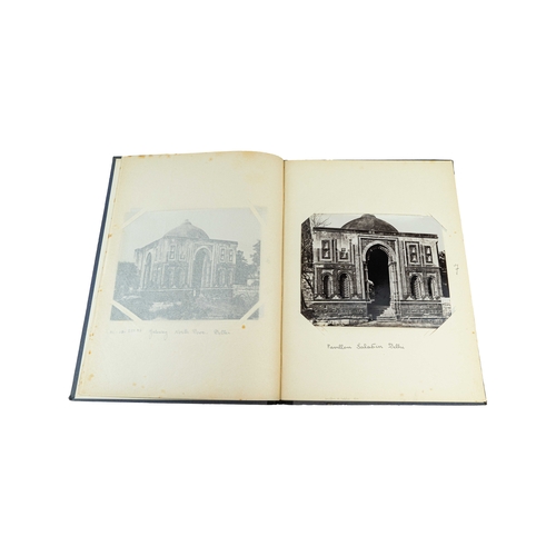 56 - AN INDIAN ALBUM CIRCA 1900
36 print photos of Indian Landmarks, each photo 20,6 x 16 cm, 35,6 x. 26c... 