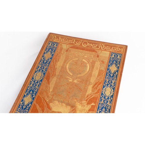 1 - RUBAIYAT 
OF OMAR KHAYYAM, RENDERED INTO ENGLISH BY EDWARD FITZGERALD, ILLUSTRATED BY RENÉ BULL, PUB... 