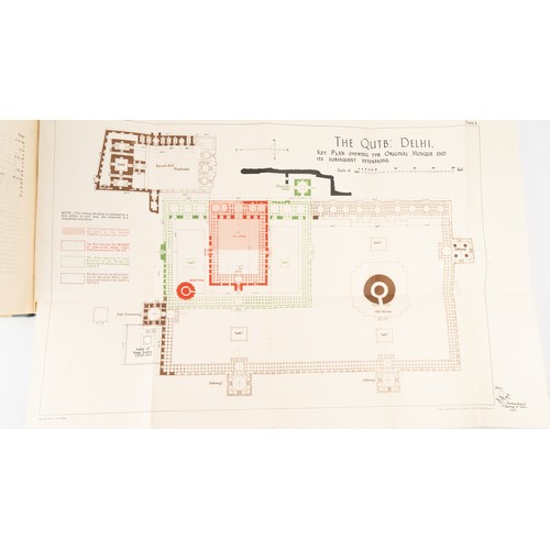 16 - A GUIDE TO THE QUTB, DELHI, by  J.A. PAGE, PUBLISHED BY DELHI MANAGER OF PUBLICATIONS, 1938
An Engli... 