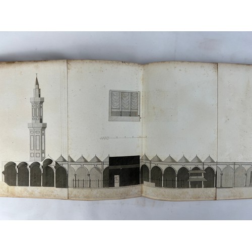 36 - EXPLICATION DES PLANCHES COMPOSANT L’ATLAS DES VOYAGES D’ALI BEY, ATLAS VOLUME ONLY, EARLY 19TH CENT... 