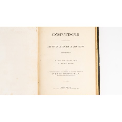 45 - CONSTANTINOPLE AND THE SCENERY OF THE SEVEN CHURCHES OF ASIA MINOR ILLUSTRATED, ILLUSTRATIONS BY THO... 
