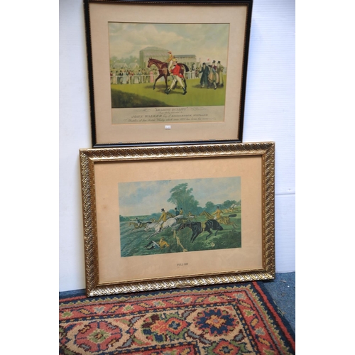 303 - Two Framed Sporting Prints