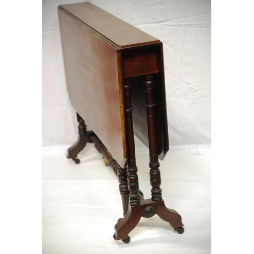 74 - Victorian Mahogany Sutherland Table.