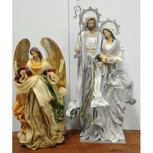 273 - Two Christmas Crib Ornaments (35