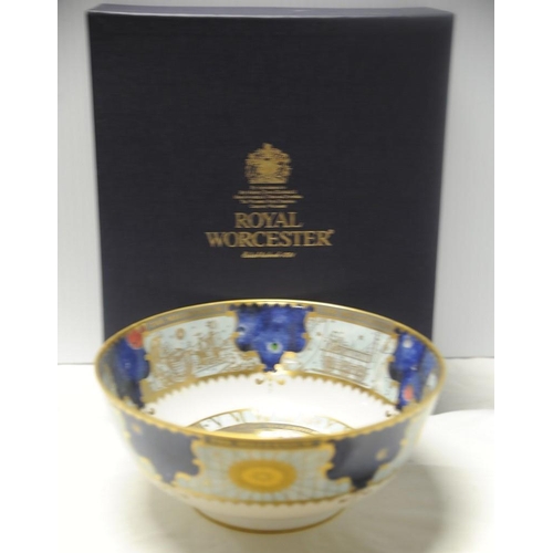 29 - Royal Worcester Millennium Fruit Bowl in original Box.