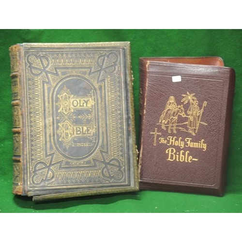 1 - Two Large Holy Bibles