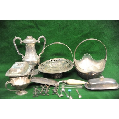 41 - Box of various silver plated Items