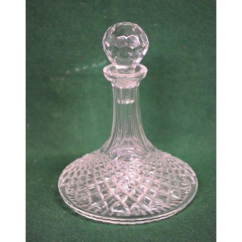 127 - Waterford Cut Glass Ship's Decanter