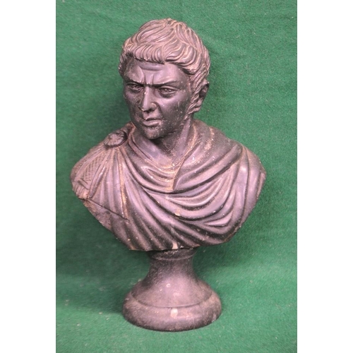 129 - Bust of a Roman Soldier (12ins High)