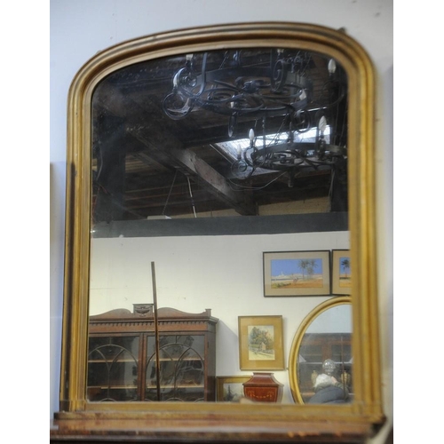 104 - Large gilt framed Wall Mirror                           (96cm W x 114cm H)