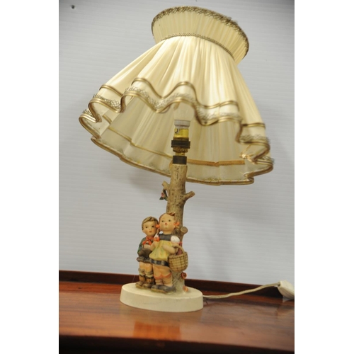 92 - Hummel Table Lamp and Shade