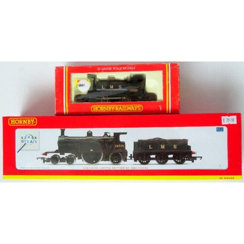 102 - HORNBY 00 gauge LMS Steam Locos comprising:  R2683 DCC Ready 4-2-2 Caledonian Single Loco and Tender... 