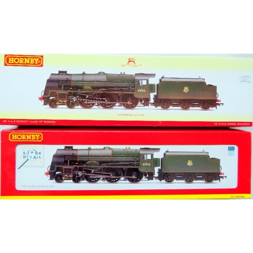 11 - HORNBY (China) 00 gauge BR lined green 4-6-0 Patriot Class Locos and Tenders comprising: R2634 “Buns... 