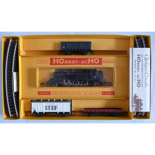 169 - HORNBY-ACHO (Meccano) 6200 “Le Picard” Goods Train set with 131 Tank Loco. Excellent to Mint in Pict... 