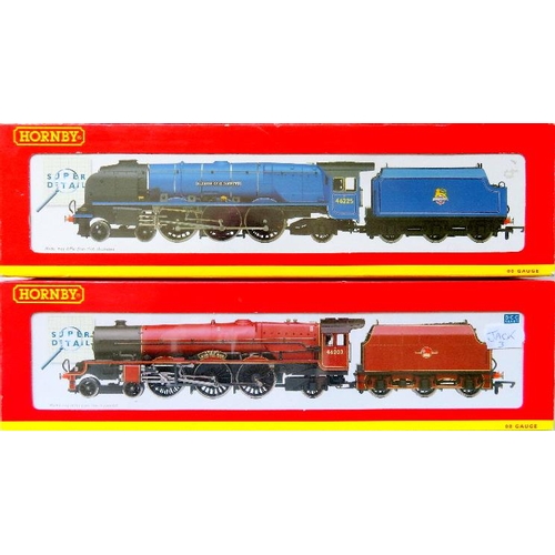 17 - HORNBY (China) 00 gauge BR 4-6-2 Princess Coronation Class Locos and Tenders comprising: R2386 “Duch... 